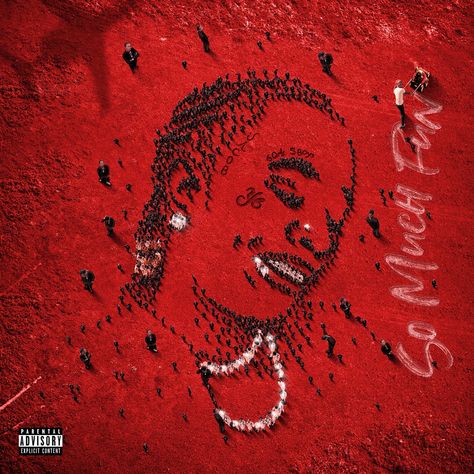 Young Thug — So Much Fun (Deluxe) (2019) Young Thug So Much Fun, Red Album Covers, Carti Edit, Young Thug Album, Red Album, Rap Album Covers, Rapper Wallpaper Iphone, Album Wall, Cool Album Covers