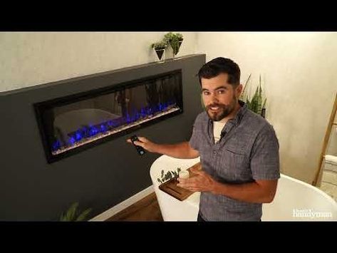 How to Install an Electric Fireplace - YouTube Electric Fireplace Installation, Electric Fireplace, Gas Fireplace, Tv Wall, Fireplace, Electricity, Tv, Wall