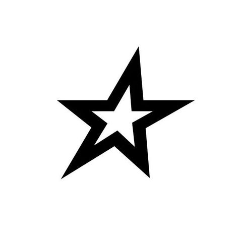 staarrrrr Star Profile Picture Y2k, Y2k Black Symbols, Star Y2k Aesthetic, Star Aesthetic Y2k, Logo Business Design, Logo Design Agency, Minimalist Brand, Small Girly Tattoos, Line Art Minimalist