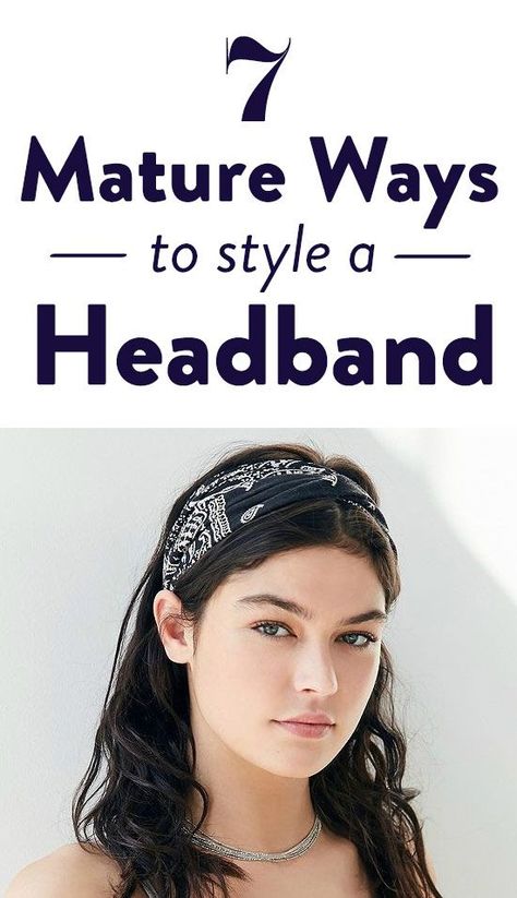 Here’s how to rock a headband without looking like you’re back in elementary school. (via SHEfinds) Style A Headband, Headbands Hairstyles Short, Hairstyle Headband, How To Wear Headbands, Headbands For Short Hair, Shower Tips, Fashion Quiz, Second Day Hairstyles, Bobby Pin Hairstyles