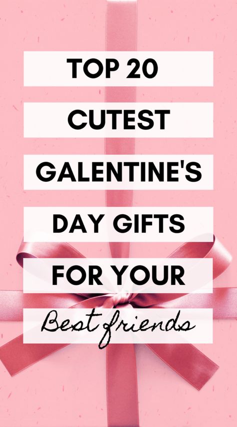 Discover the cutest Galentine's Day gift ideas for your friend to get them on this special occasion. Celebrate your bestie and friendship with a small gifts - perfect for Galentine's Day or if your are looking for Valentine's Day gift ideas for friends! Valentines Idea For Friends, Valentines Gift Idea For Friends, Cute Cheap Valentines Ideas For Friends, Cute Little Valentines Gifts Friends, Gifts For Best Friends Valentines Day, Cute Valentines Gift For Friends, Valentines Gift For A Friend, Secret Valentine Gift Ideas, Valentines For Gal Pals