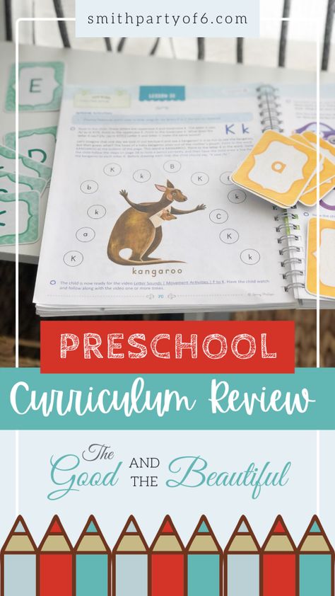 Good And Beautiful Preschool, The Good And The Beautiful Preschool, Good And Beautiful Curriculum, The Good And The Beautiful Curriculum, Toddler Homeschool Curriculum, Pre K Homeschool Curriculum, Preschool Supply List, Preschool Curriculum Free, Play Preschool