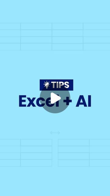 Awesome Analytics | Excel | PowerBi | Tutorials | Mehul on Instagram: "Supercharge your productivity with AI in Excel! 🚀  Say goodbye to manual tasks and hello to efficiency as artificial intelligence revolutionizes Excel, helping you complete tasks in record time. Let Excel and AI be your ultimate dynamic duo for faster, smarter work!⚡️  #msexcel #exceltutorial #microsoftexcel #workhacks #exceltricks #accounting #corporate #howto #dataanalytics #ai" Excel Tricks, Excel For Beginners, Office Tips, Excel Tips, Excel Shortcuts, Excel Tutorials, Web Design Trends, Dynamic Duo, Microsoft Excel