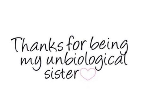 I have several of these :) Bestie Quotes, Unbiological Sister, Designer Clothing, Designer Clothes, Thank You, For Women, Quotes