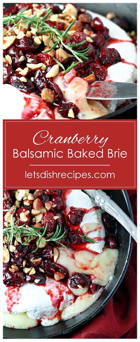 Baked Brie And Cranberry, Brie Cranberry Appetizer, Cranberry Appetizer Recipes, Roasted Cranberries, Appetizers Brie, Baked Brie Cranberry, Brie Baked, Cranberry And Brie, Cranberry Appetizer