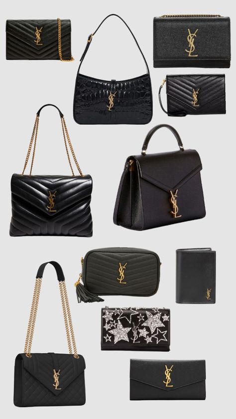 Yves Sant L Yves Saint Laurent Aesthetic, Sac Yves Saint Laurent, Ysl Handbag, Capsule Wardrobe Jewelry, Elegant Shoes Heels, Ysl Purse, My Style Bags, Luxury Bags Collection, Ysl Bags