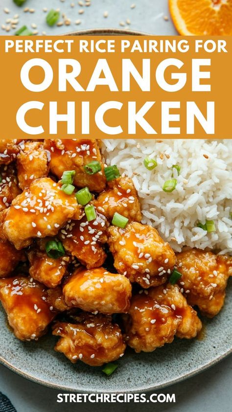 Craving the perfect orange chicken bowl? Discover the best rice for orange chicken! Our guide reveals top grain choices to complement this Chinese orange chicken recipe. Learn which rice absorbs sauce best for an authentic chicken rice bowl experience. Save this tip for your next Asian-inspired meal! Visit for the full orange chicken rice recipe. Orange Chicken Rice Bowl, Authentic Orange Chicken, Orange Chicken Bowl, Rice Variations, Asian Rice Dishes, Mexican Rice Bowl, Asian Rice Bowls, Hawaiian Rice, Easy Mexican Rice