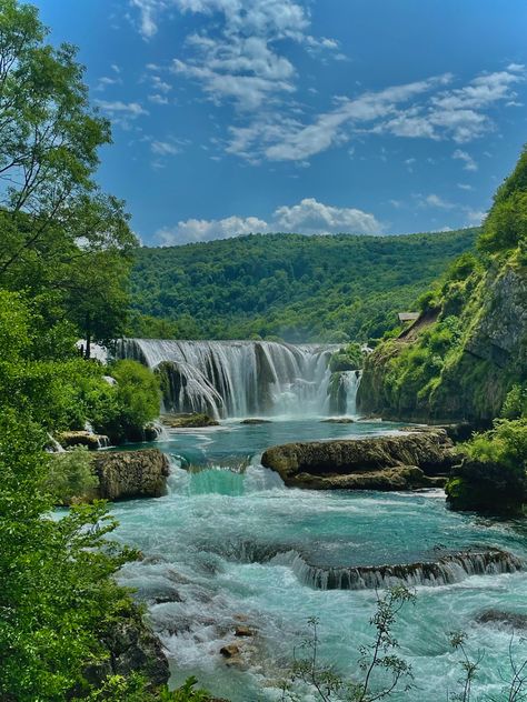 Bosnian Culture, Balkan Countries, Cambodia Beaches, Water Vacation, Bosnia Herzegovina, Beautiful Landscape Photography, Water Blue, The Great Escape, Scenic Beauty