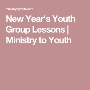 New Year's Youth Group Lessons | Ministry to Youth Teen Sunday School Lessons, Youth Bible Study Lessons, Pokemon Go Game, Fun Youth Group Games, Teen Bible Lessons, Youth Sunday School Lessons, Youth Ministry Lessons, Youth Bible Lessons, Youth Group Lessons