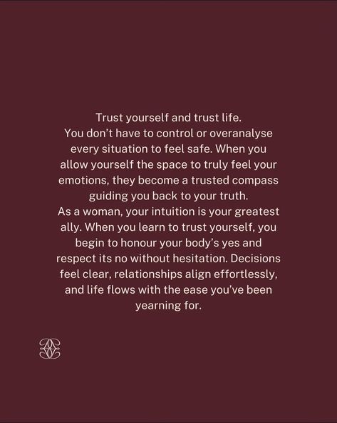 This is Self Trust #SelfTrust #Empowerment #Alignment #SelfCare #SelfRespect #EmpowermentProgram #FeminineEnergy #Alignment Self Trust, Trusting Yourself, Family Over Everything, Trust Quotes, Learning To Trust, Self Respect, Learn To Love, Empowering Quotes, Trust Yourself