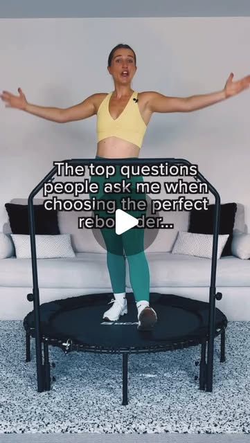 Sydney Ross on Instagram: "Wondering what to look for when choosing a mini trampoline? I’m answering the most common questions I get to help you find the perfect fit for your rebounding journey! 🏋️‍♀️💥 

#MiniTrampoline #ReboundingTips #FitnessMadeFun #JumpAndJacked" Rebounding Trampoline, Mini Trampoline, Trampolines, Common Questions, Work Out, Sydney, Perfect Fit, On Instagram, Travel