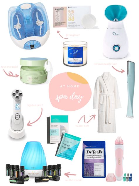 Spa Must Haves, Home Facial Treatments, Eye Gel Mask, Spa Gift Baskets, At Home Spa Day, Spa Party Ideas, Kids Spa Party, Homemade Spa, Diy Spa Day