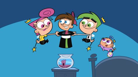 Timmy, Cosmo, Wanda and Poof by ZArtist2017 on DeviantArt Cosmo Und Wanda, The Fairy Odd Parents, Old Parents, Fairy Godparents, Cosmo Wanda, Cosmo And Wanda, Timmy Turner, Phineas Y Ferb, Fairly Oddparents