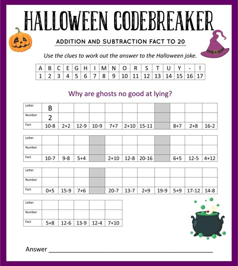 Halloween Math Activities For 4th Grade Halloween 3rd Grade Math, Grade 4 Halloween Activities, Halloween Math 4th Grade, Halloween Math Activities 3rd Grade, Halloween Math Worksheets 2nd Grade, Halloween Math 3rd Grade, Halloween Math Activities 4th Grade, Halloween Activities 3rd Grade, 6th Grade Halloween Activities