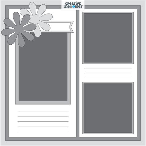 Scrapbooking Borders, Frames Design Graphic, Book Anime, خريطة ذهنية, Kiwi Lane Designs, Beautiful Scrapbook Layouts, Title Pages, Creative Memories Scrapbooking, Simple Scrapbook