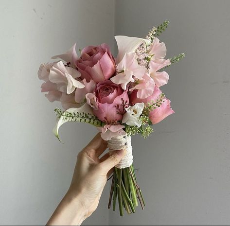 Peony Hand Bouquet, Pink Simple Bouquet, Simple Hand Bouquet, Small Bouquet Bridesmaid, Pink Nosegay Bouquet, Mini Pink Bouquet, Wedding Flower Arrangements Peonies, Small Wedding Boquetes Of Flowers, Simple Boquet Designs