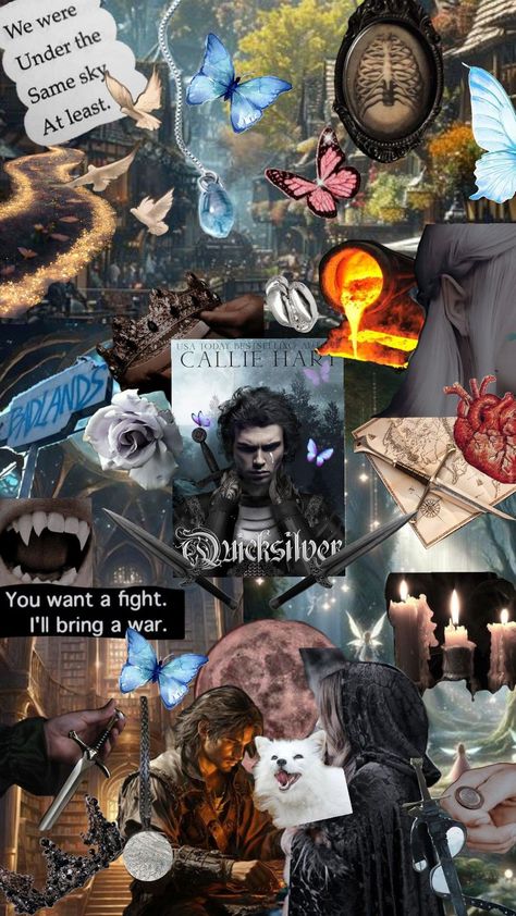 #quicksilver Quicksilver Book Fanart, Quicksilver Book Aesthetic, Quicksilver Book, Quicksilver Fanart, Quicksilver Aesthetic, Romantasy Books, Reading Inspiration, Book Collage, Bookish Art