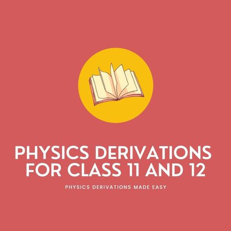 Simplified Physics Derivations - Classes 11 & 12 - YouTube Physics Derivations Class 11, Class 11, English Words, Study Tips, Make It Simple, Physics, Slides, Quick Saves