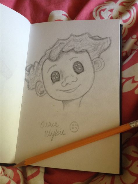 (Other Wybie) Coraline-- by: bethydraws Coraline Jones Drawing, Coraline Other Mother Drawing, Coraline Drawing Easy Step By Step, Coraline Easy Drawings, Wybie Coraline Drawing, Wybie Drawing, Coraline Drawing Ideas, Other Wybie Coraline, Coraline Art Drawings