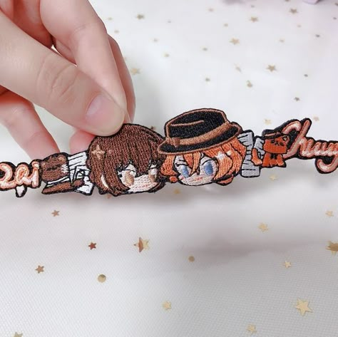 Bungou Stray Dogs Cosplay, Gift 21, Embroidery Bracelet, Bungou Stray Dogs Dazai, Anime Bungou Stray Dogs, Stray Dogs Dazai, Chuya Nakahara, Nakahara Chuuya, Anime Boy Sketch