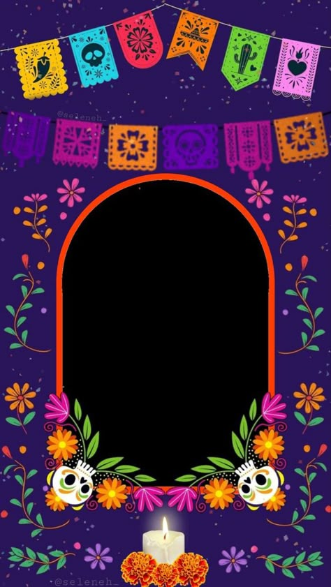 Blink 182 Wallpaper, Mexican Party Invitation, Dia De Los Muertos Party Ideas, Mexico Wallpaper, Dia De Los Muertos Decorations Ideas, Mexican Culture Art, Den Mrtvých, All Souls Day, Halloween Crafts Decorations