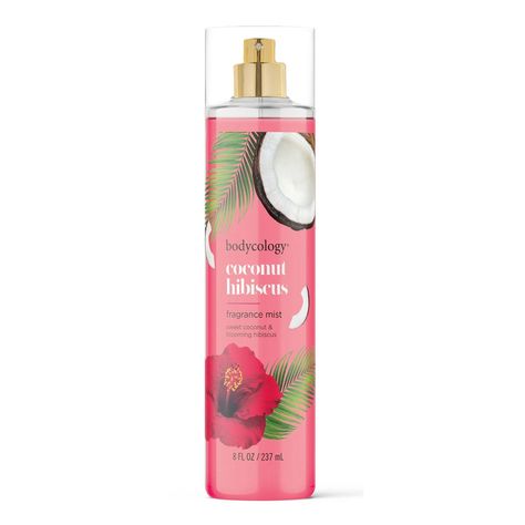 Bodycology Coconut Hibiscus Body Mist, 8 fl.oz. - Walmart.com Coconut Hibiscus, Fragrance Mist, Body Mist, Skincare Products, Girly Things, Hibiscus, Mist, Scents, Hair Care