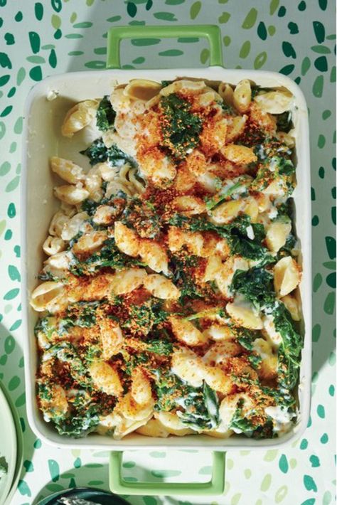 Kale Bake, Chicken And Kale, Creamy Kale, Weeknight Pasta, Pasta Bake Recipe, Baked Kale, Kale Pasta, Easy Main Dishes, Baked Pasta Recipes