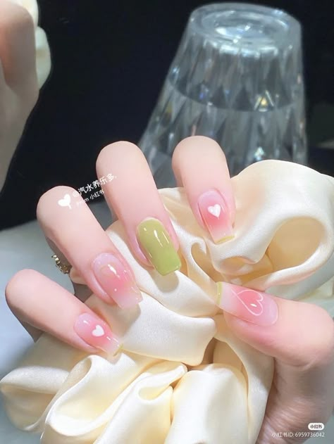 Weibo Nails, Weibo Fashion, Nail Tech Nails, Nails Douyin, Tech Nails, Douyin Style, Douyin Nails, Douyin Fashion, Art Nails Design