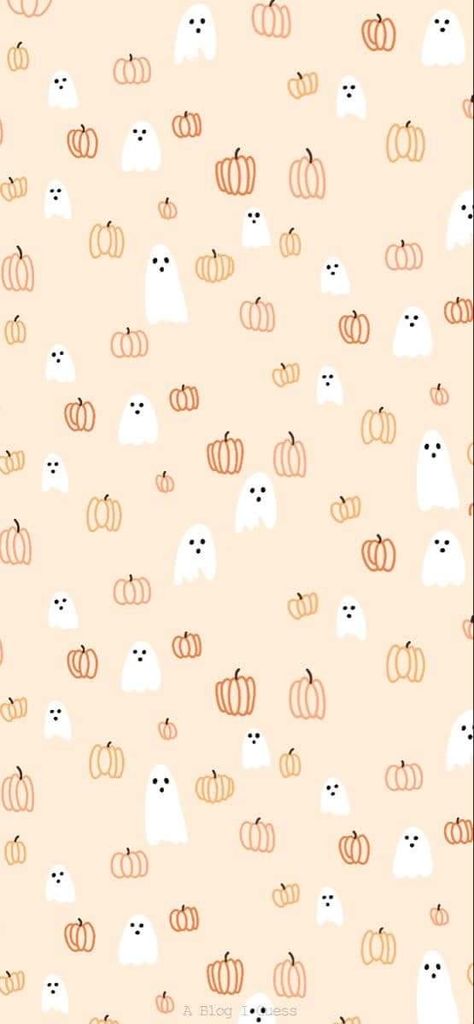 Fall Wallpaper Iphone Ghost, Fall Background Ghost, Autumn Ghost Wallpaper, Pumpkin Iphone Wallpaper Aesthetic, Cute Pumpkin Wallpaper Iphone, Ipad Wallpapers Halloween, Fall Pastel Wallpaper, Ghost And Pumpkin Wallpaper, Fall Wallpaper Pastel