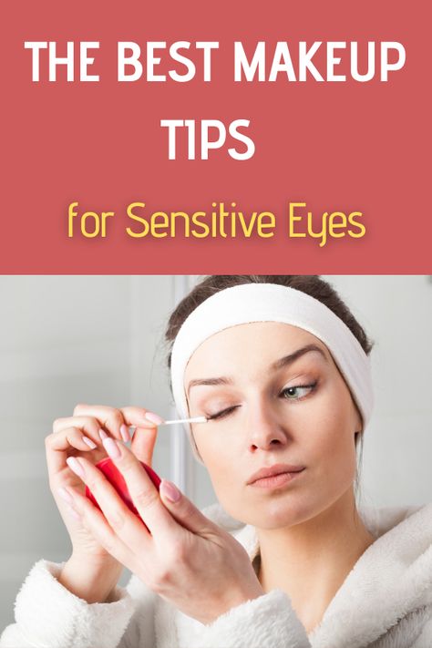 Frequent burning, itching or tears can be an indication of sensitive eyes. But what are the causes and what do you have to pay attention to when applying makeup and care? We clarify! #sensitiveeyemakeup Best Eye Makeup For Dry Eyes, Best Eye Makeup For Sensitive Eyes, Make Up For Sensitive Eyes, Eye Makeup For Sensitive Eyes, Sensitive Eye Makeup, Older Women Eye Makeup, Makeup For Sensitive Eyes, Hypoallergenic Eye Makeup, Eye Makeup For Blue Eyes