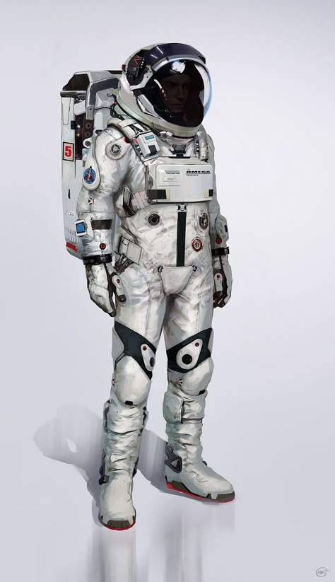 ArtStation - Spacesuit Final, Jose Afonso "eSkwaad" Astronaut Suit, Space Suits, Space Stuff, Astronauts In Space, Space Suit, Space Nasa, Science Fiction Art, Space Opera, Space Travel