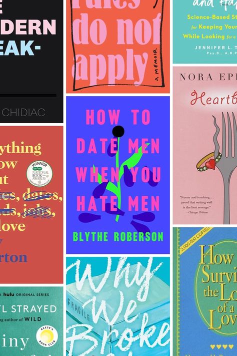 22 Books About Breakups Books After Breakup, Books To Heal From A Breakup, Breakup Books To Read, Books About Breakups, Books For Heartbreak, Books For Breakups, Books To Read After A Breakup, Break Up Books, Books About Heartbreak