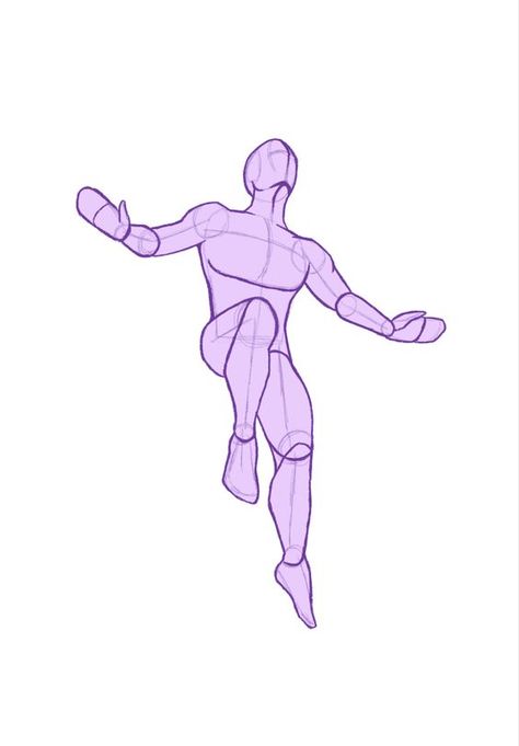 Flying Pose Drawing Reference, Poses Flying Reference, Flying Up Pose, Superhero Poses Flying, Human Flying Poses, Flying Poses Reference Drawing, Hanging Upside Down Pose Reference Drawing, Person Jumping Reference Drawing, Flying Human Reference