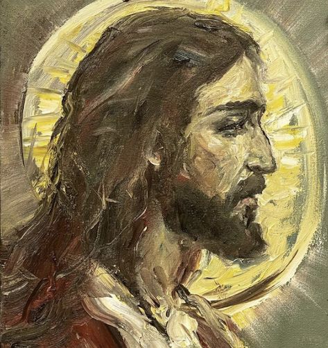 Famous Christian Paintings, Christian Artwork Ideas, Ressainance Art, Historical Art Paintings, Christian Artwork Paintings, Jesus Painting Easy, Jesus Oil Painting, Catholic Paintings, Jesus Art Paintings