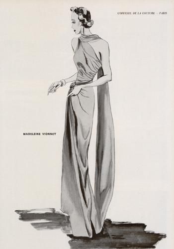 Madeline Vionnet, Madame Vionnet, Vintage Fashion 1930s, Madeleine Vionnet, 1930's Fashion, Fashion Illustration Vintage, 30s Fashion, Look Retro, 1930s Fashion