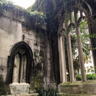 The Ruins of St. Dunstan-in-the-East – London, England - Atlas Obscura