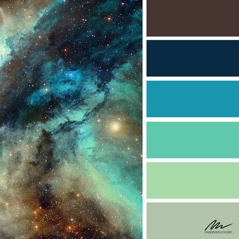 Space Nursery - Color Palette Space Nursery Color Palette, Space Colour Palette, Cosmic Color Palette, Universe Color Palette, Galaxy Color Palette, Space Color Palette, Nursery Color Palette, Nursery Color, Galaxy Colors