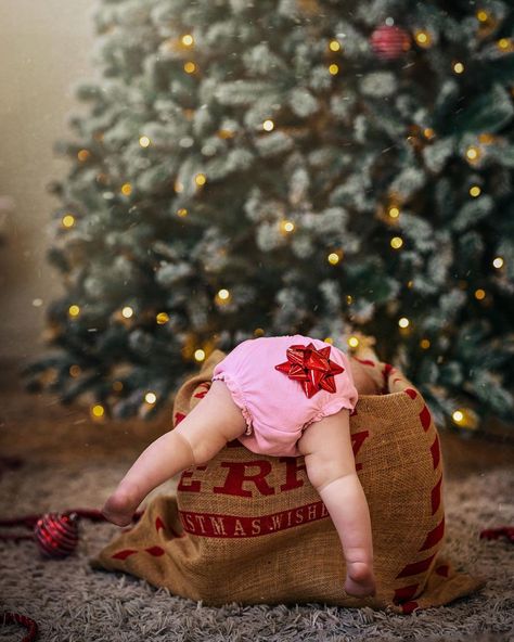 ꜱᴀ�ꜱʜᴀ ᴄʜᴜᴋᴜʀᴇ ꜱʜᴇᴘᴘᴀʀᴅ on Instagram: "Searching for Christmas magic! Baby girl has been so sad these past few days. How do you explain to a one year old that mommy has to…" First Day Of December, Christmas Baby Pictures, Baby Christmas Photos, Monthly Pictures, Baby Fotografie, Xmas Pictures, Xmas Photos, Christmas Shoot, Foto Baby