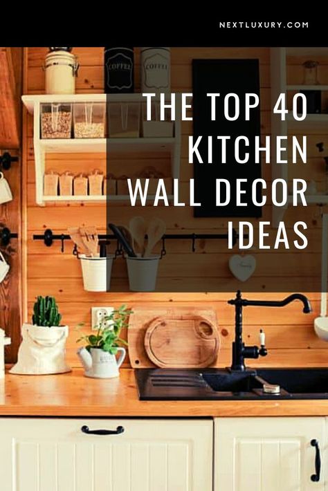 Wall Above Kitchen Sink, Kitchen Sink Wall Decor, Kitchen Wall Opening, Diy Wall Hanging Ideas, Kitchen Feature Wall, Kitchen Wall Design, Kitchen Wall Decor Ideas, Above Kitchen Sink, Modern Kitchen Wall Decor