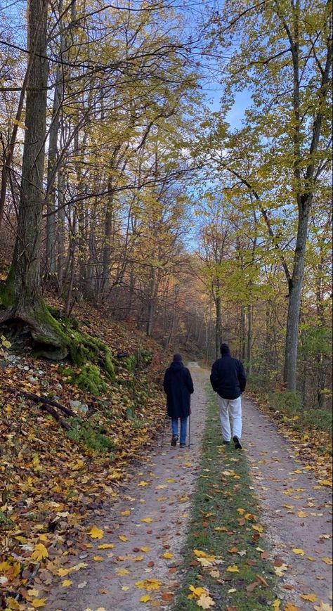 Forest Couple Aesthetic, Forest Walk Aesthetic, Walk Aesthetic, Fall Date Ideas, Cute Hiking Outfit, Dream Dates, Forest Walk, Fall Dates, Fall Mood Board