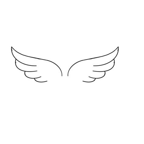 Wings Line Tattoo, Tiny Wings Tattoo, Minimal Angel Wings Tattoo, Simple Angel Wing Tattoo, Angel Wing Small Tattoo, Wings Minimalist Tattoo, Angel Wing Fine Line Tattoo, Angel Wings Fine Line Tattoo, Small Wings Tattoo Design