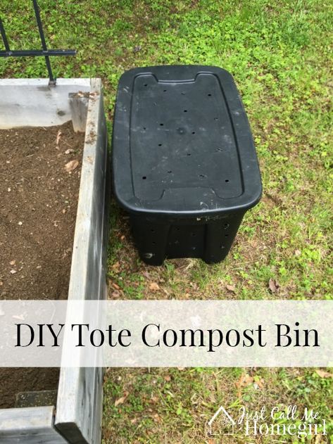 Small Compost Bin, Outdoor Compost Bin, How To Start Composting, Making A Compost Bin, Start Composting, Composting 101, Compost Container, Cheap Greenhouse, Compost Bin Diy