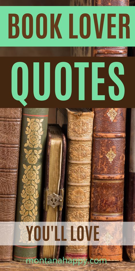 Antique leather books lined up on a bookshelf Short Quotes About Reading, Book Lover Quotes, Best Literary Quotes, Quotes About Reading, Bookworm Quotes, Book Club Quote, Love Book Quotes, Inspirational Quotes From Books, Short Books