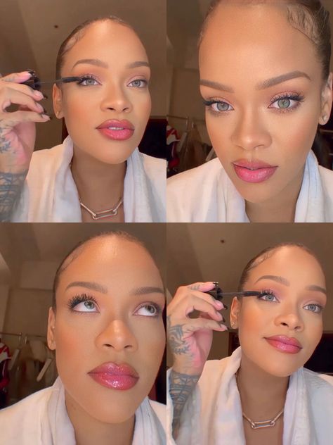 Rihanna Makeup, Rihanna Looks, Bad Gal Riri, Minimalist Makeup, Rihanna Riri, Bad Gyal, Face Beat, Bad Gal, Rihanna Fenty