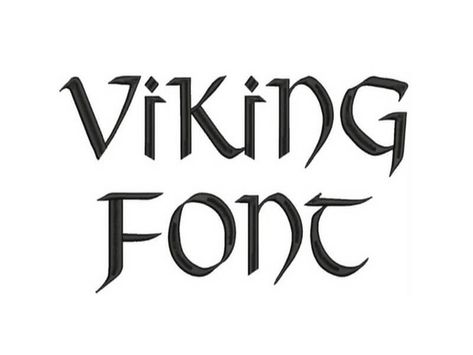 Viking Font Free Download - Fonts Empire Viking Font Alphabet, Viking Font Tattoo, Scandinavian Font, Viking Letters, Viking Font, Tattoo Fonts Script, Gothic Numbers, Letters Alphabet Fonts, Viking Writing