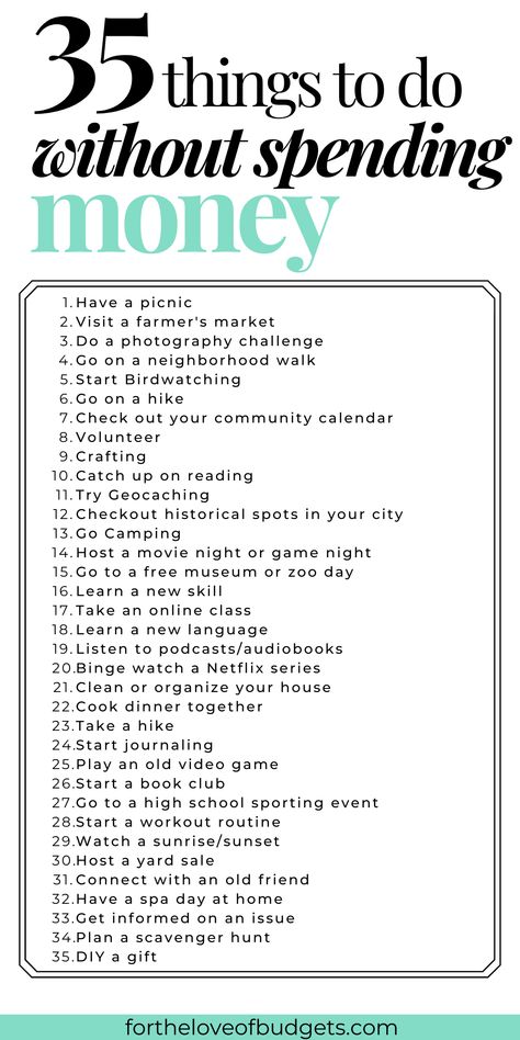 No Money Dates Ideas Couple, Things To Do With Friends That Dont Cost Money, No Spend Dates, Things To Do When You Have No Money, Low Spend Activities, Activities That Don't Cost Money, Things To Do No Money, Things To Do On A Budget, Date Ideas Without Spending Money