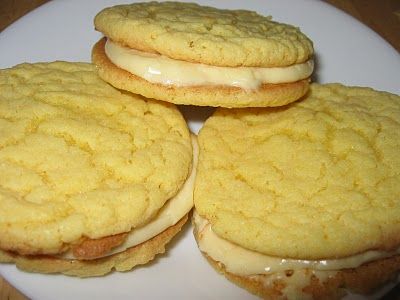 Lemon OREOs. Lemon Oreos, Oreo Cookie Flavors, Oreo Delight, Golden Oreo, Sweet Surrender, Oreo Recipes, Cookie Flavors, Homemade Recipe, Sandwich Cookies