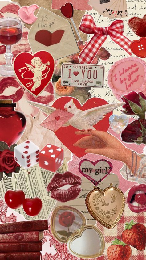 valentines moodboard collage background Ipad Air 5 Wallpaper Aesthetic, Ipad Air 5 Wallpaper, Red Bow Aesthetic, February Phone Wallpaper, Valentines Aesthetic, February Wallpaper, Valentines Wallpaper Iphone, Romantic Wallpaper, 5 Wallpaper