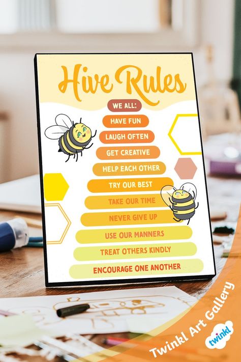 Bee Bulletin Boards, Bee Classroom Decor, Classroom Bulletin Boards Elementary, Bee Room, Elementary Classroom Themes, Bee Themed Classroom, Bee Activities, Bee Classroom, School Board Decoration