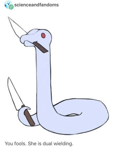 Snake Charmer Drawing, Snake Hybrid Oc, Animals With Knives Drawings, Snake Person Character Design, Snake Noodle, Snake With Arms, Snake Poses, Animals With Knives, Snake Pfp